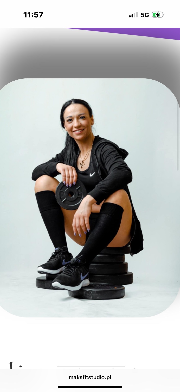 Julita Kempa, właścicielka i główna trenerka MaksFitStudio